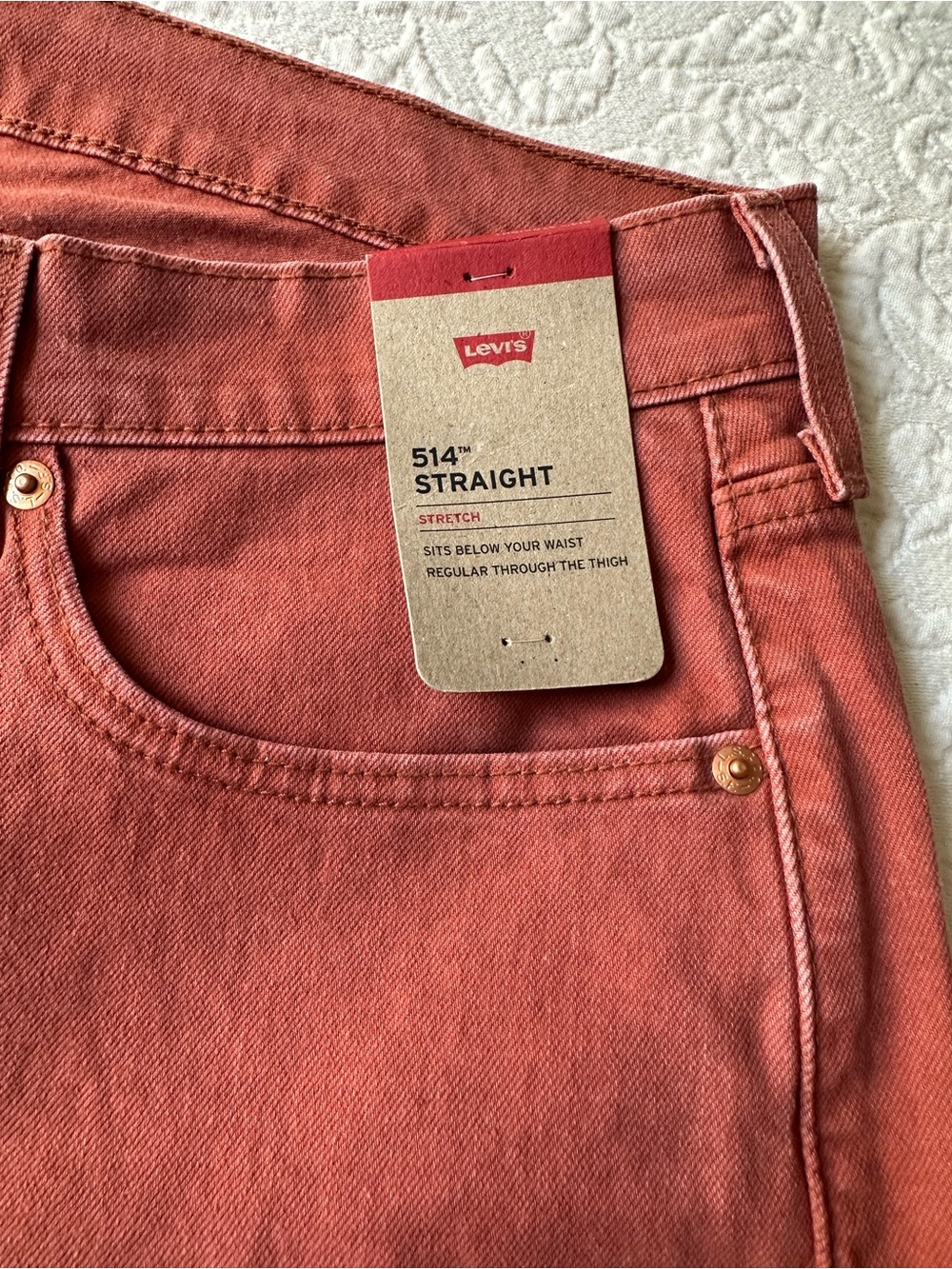 Levi's Men's Salmon Straight Jeans - Picture 4 of 9
